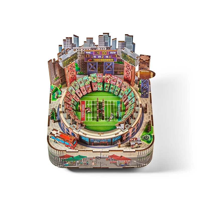 Arkitec Football Stadium – Construction 3D Miniscape du stade de football