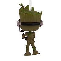 Décoration Hallmark de Noël, Groot jouant à un jeu vidéo, Marvel, Funko POP!, articles-cadeaux de culture populaire