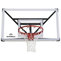 Panier de basket-ball et panneau mural à hauteur fixe Silverback NXT de 54 po