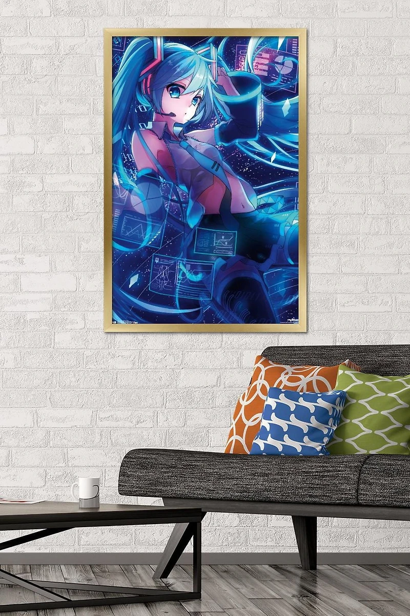Hatsune Miku - Screens Wall Poster, 22.375" x 34"