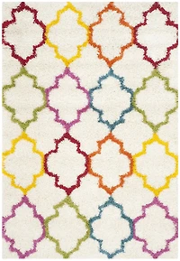 Safavieh Shag Kids Yadira Geometric Quatrefoil Area Rug