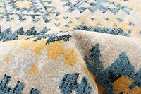 Tapis Lavable ECARPET Traditionnel pour Chambre, Salon, Chambre d'Enfant, Couloir