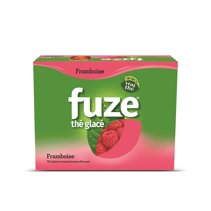 Fuze Iced Tea Raspberry Cans, 341 mL, 12 Pack