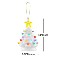 Mr. Christmas 5" Nostalgic Tree, White