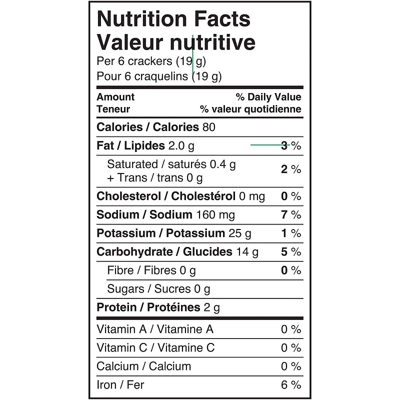 Premium Plus Salted Tops Crackers, 225 g