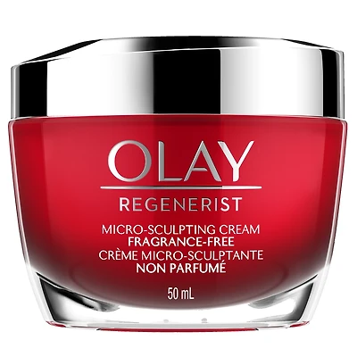 Crème hydratante microsculptante pour le visage Olay Regenerist, non parfumée 50 mL