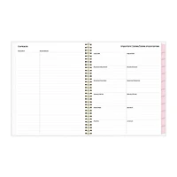 Blue Sky Marble Large Weekly/Monthly Planner for 2021-2022