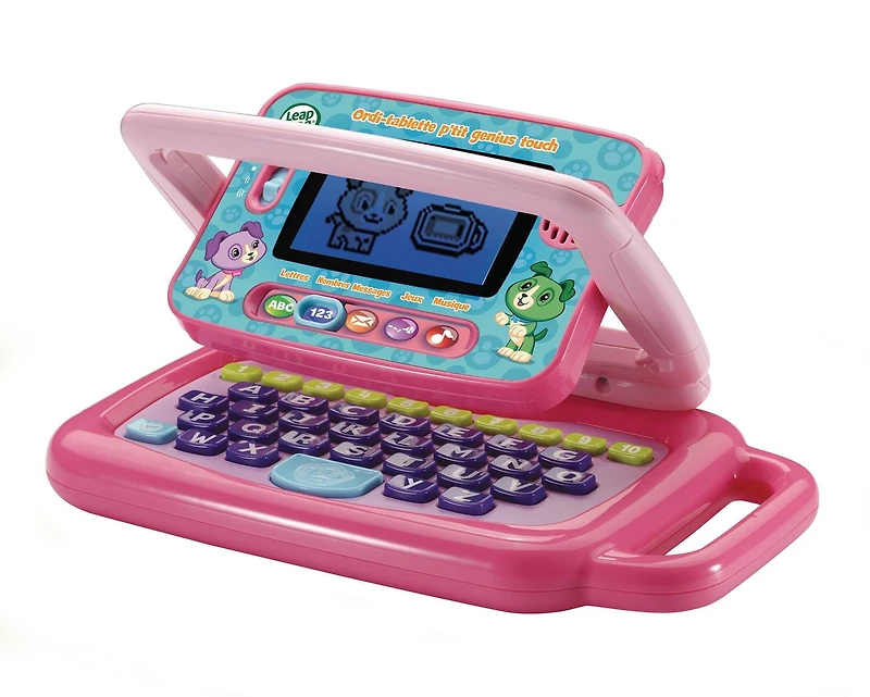 LeapFrog Ordi-tablette P'tit Genius Touch - Jouet éducatif pour tout-petits - Version français 2 à 5 ans