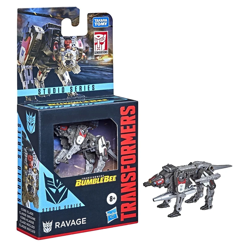 Transformers Studio Series, figurine Ravage Transformers: Bumblebee classe Origine de 8,5 cm, à partir de 8 ans