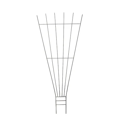 Treillis en éventail noir de 1,5 m Treillis évent. 1,5m
