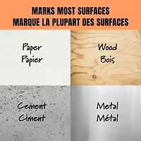 Hilroy Permanent Markers, Permanent Marker, Low Odour Ink, Fine Point, Black, 36 Pack