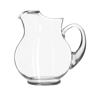 Libbey Glass Acapulco Pitcher with Ice Lip, 96 oz