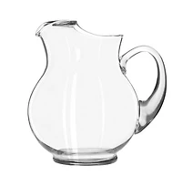 Libbey Glass Acapulco Pitcher with Ice Lip, 96 oz