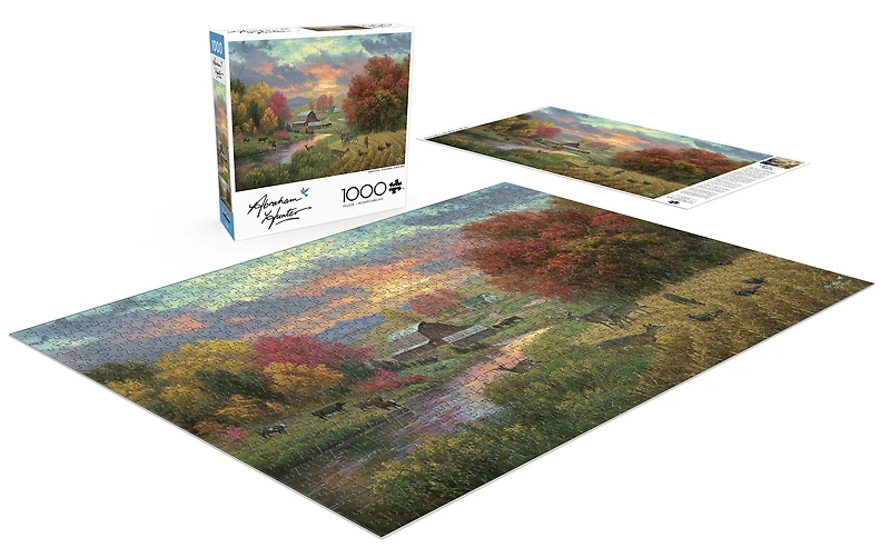 Buffalo Games Le puzzle Golden Retreat en 1000 pièces
