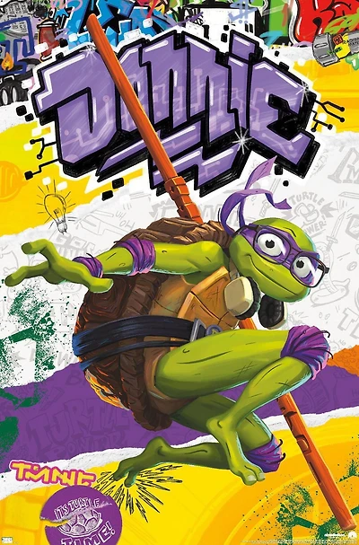 Teenage Mutant Ninja Turtles: Mutant Mayhem - Donatello Wall Poster, 22.375" x 34"