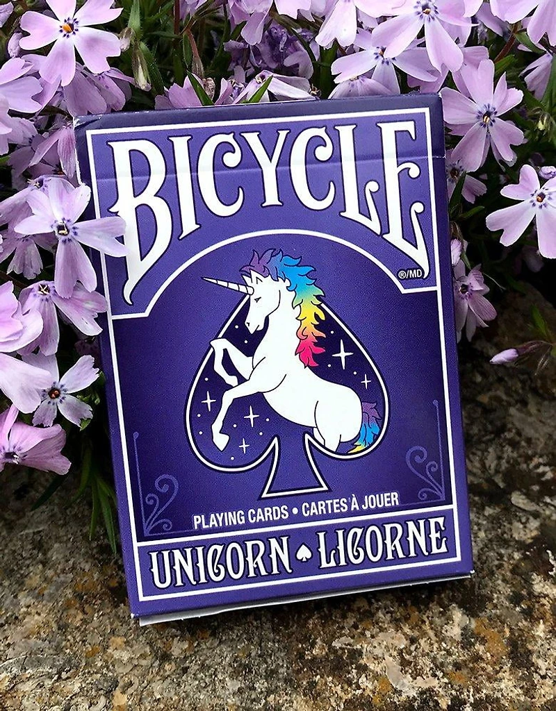 Cartes à jouer de licorne Bicycle