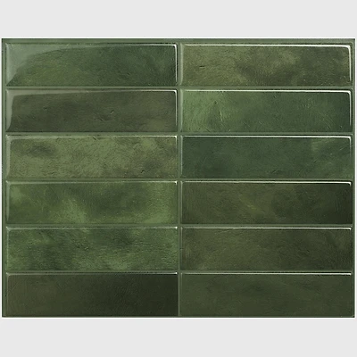 Smart Tiles Peel and Stick Backsplash Wall Tiles, Morocco Sefrou, 4-Pack, 11.43in x 9in