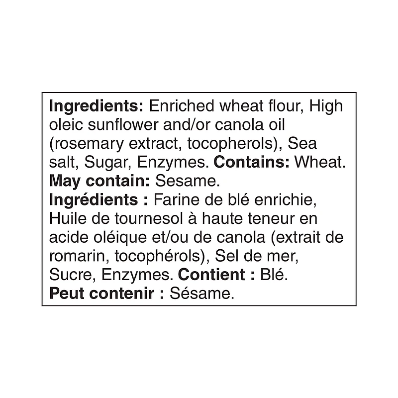 Craquelins à l’eau originaux Notre Excellence