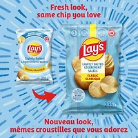 Lay's Croustilles Légèrement salées Classique