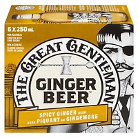The Great Gentleman Soda Piquant au Gingembre 6x250ml