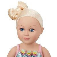 My Life As Estella poupée articulée de 18 pouces, cheveux blonds, yeux bleus Pour les enfants de 5 ans et plus.