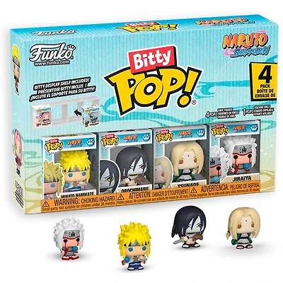 Bitty POP 4pk: Naruto S- Team 2