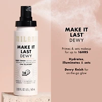 Milani Brume Fixatrice Fini Éclatant - Hydrate + Illumine + Fixe