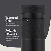 Contigo Byron 2.0 Stainless Steel Travel Mug with SNAPSEAL Lid and Grip, 24 oz (709 ml), Licorice, 1 Count