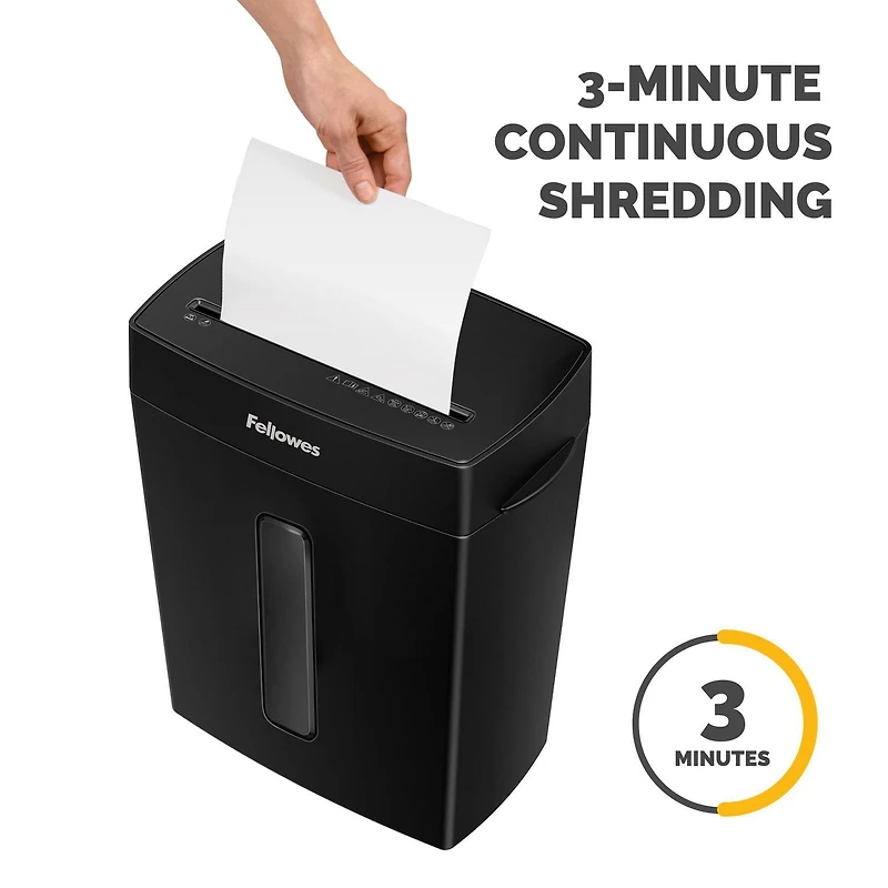 Fellowes Powershred X-7C Cross Cut Shredder, 7 sheets