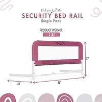 Dream On Me Mesh Security Bed Rail