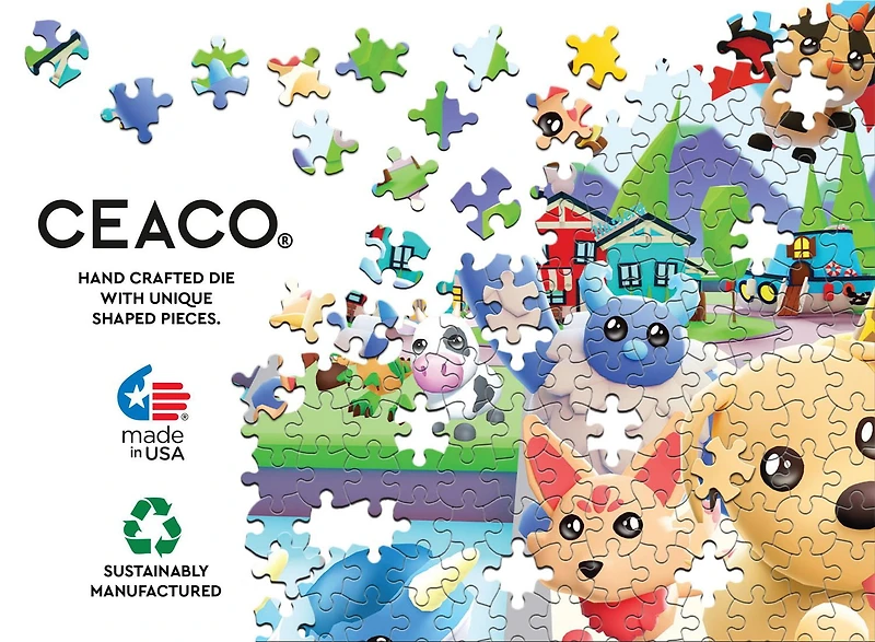 Ceaco Disney Adopt Me Flying 200-Piece Interlocking Jigsaw Puzzle for Children Ages 8+