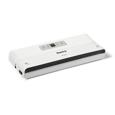 Starfrit Scelleuse Sous Vide Électrique, 5 Fonctions Préréglées, Accessoires Inclus, Facile À Utiliser, Blanche