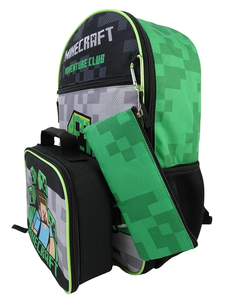 Sac à dos Minecraft 4 pièces