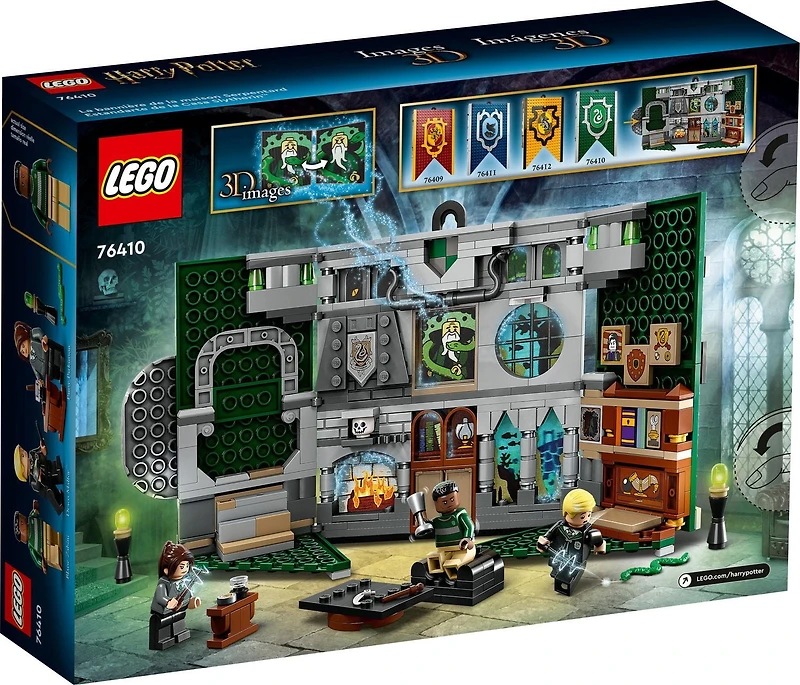 LEGO Harry Potter La bannière de la maison Serpentard 76410 Ensemble de construction (349 pièces)