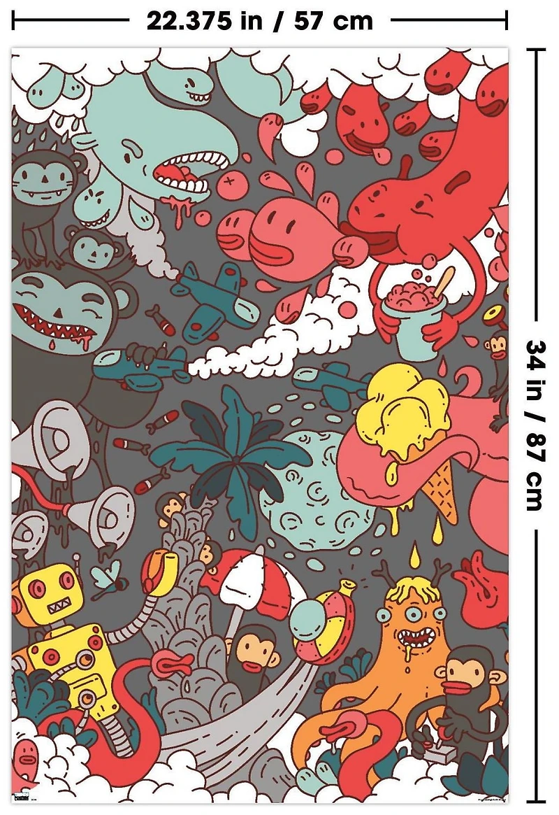 Party Pooper Wall Poster, 22.375" x 34"