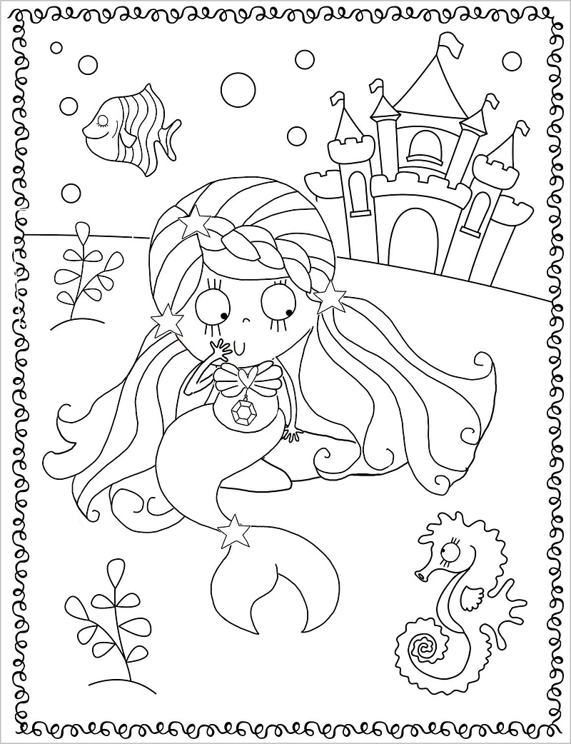 Mini artiste Sirène