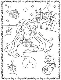 Mini artiste Sirène