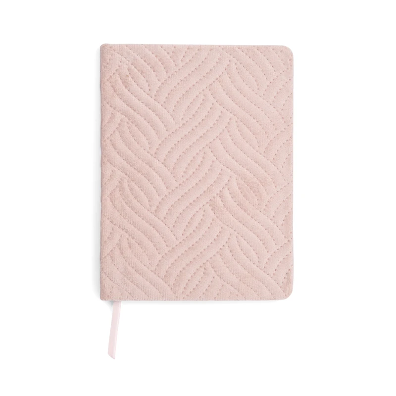 Think Ink Soft Pink Waves Journal - 6” X 8", 192 Lined Pages, THINK INK PINK WAVE JRN 5.75X7.75" 192PG