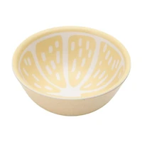 Hometrends Lemon Bamboo Melamine Mini Bowls Assorted Colour, 1pc, MINI LEMON BOWLS