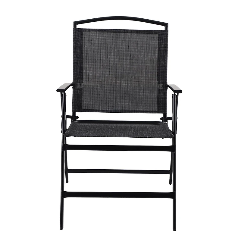 Chaise pliante en tissu tendu Carlington de Mainstays