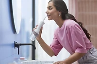 Philips Sonicare Power Flosser 3000 sans fil, irrigateur buccal, blanc, HX3806/21CN Philips Sonicare Power Flosser 3000 sans fil