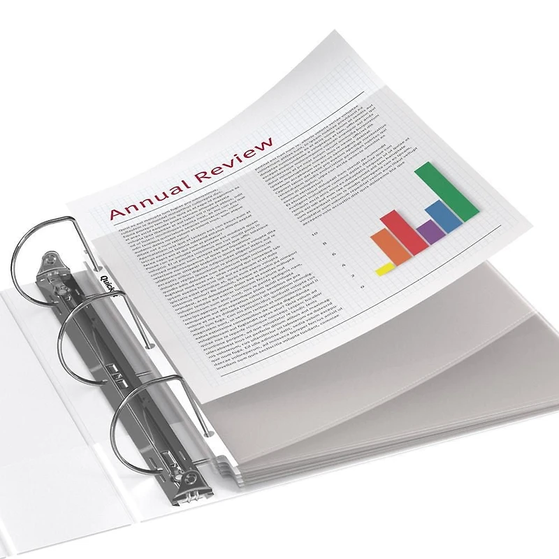 QuickFit® Ultra Heavy Weight Top Load Sheet Protectors, Clear, 225 Pack