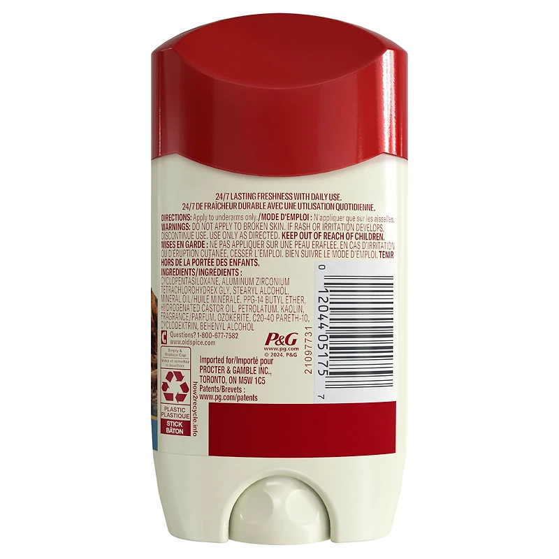 Désodorisant et antisudorifique invisible pour hommes Old Spice, Harbor
