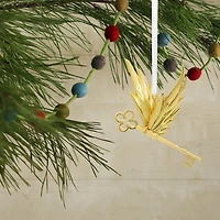 Décoration Hallmark de Noël (Clé ailée, Harry Potter, métal, haut de gamme)