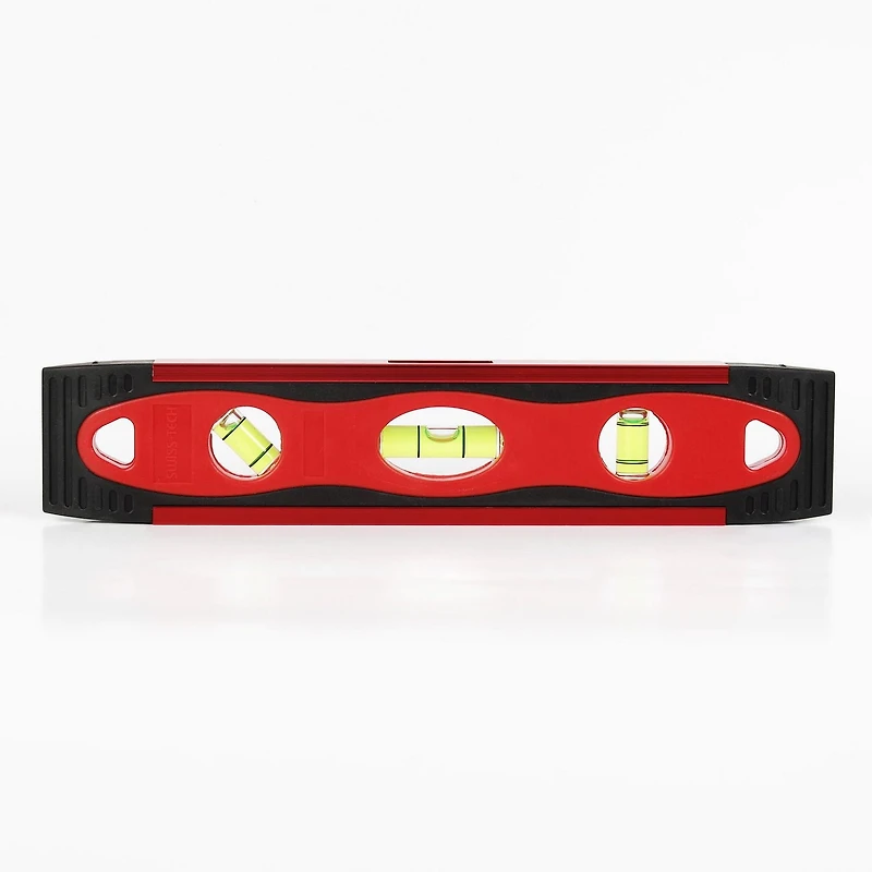 Swiss Tech 9" Aluminum Torpedo Level,3 Vials
