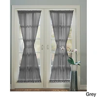 RIDEAU DE PANNEAU DE PORTE DE POCHE EN VOILE TEXTILE SUN TEXTILE
