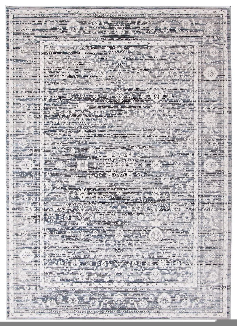 ECARPET Layla Cream, Grey Rug