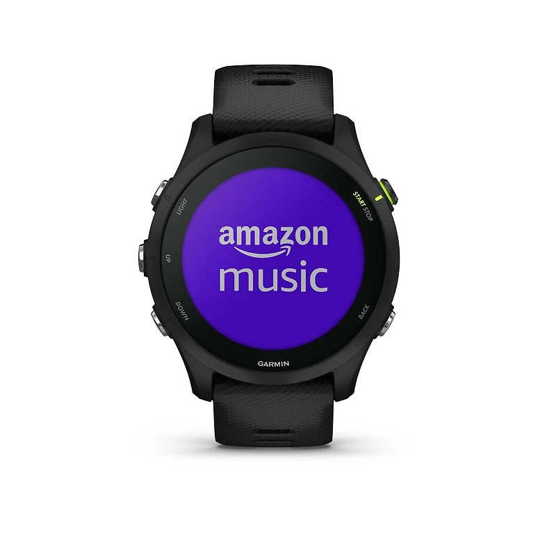 Montre Intelligent et moniteur d’activité Garmin Forerunner® 255 Music Running  - Noir