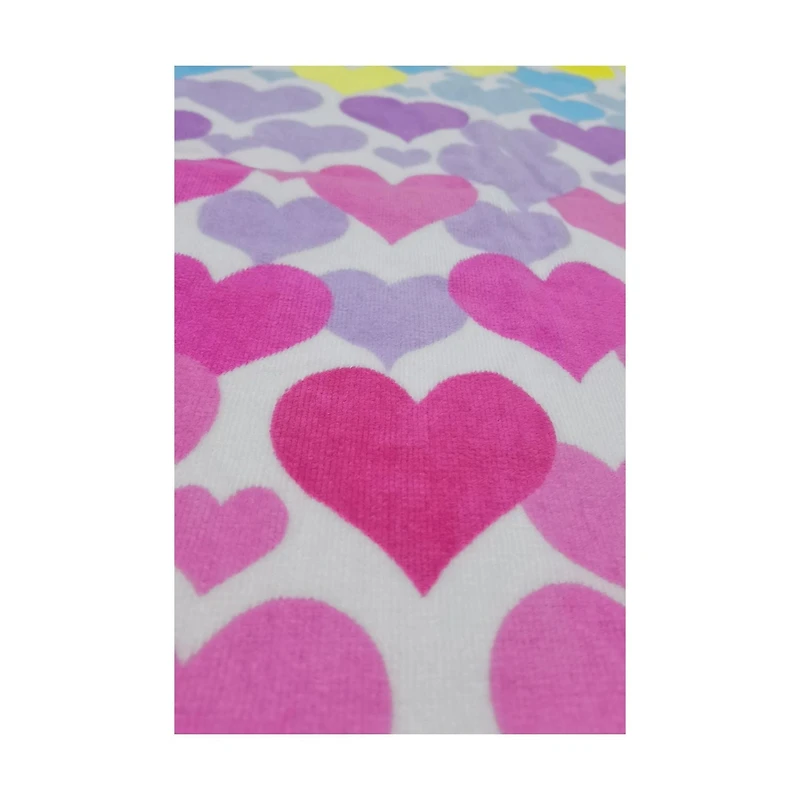 MS OVERSIZED HOODED HEARTS, MS OVERSIZED HOODED PONCHO