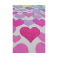 MS OVERSIZED HOODED HEARTS, MS OVERSIZED HOODED PONCHO